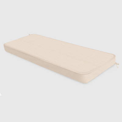 3'' H Customizable Bench Cushion For Indoor/Outdoor Furniture/Chair/Window Seat, Premium 75D High-Resilience Foam