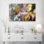 Papillon et Bouddha sur toile-204926214