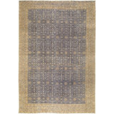 Antique One Of A Kind One-of-a-Kind 9'4" X 13'9" Hand Knotted Area Rug