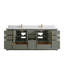 Ensemble de meuble-lavabo double 84 po Alys (option boutons)