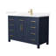 Beckett 48" Freestanding Single Bathroom Vanity with Quartz Top-1210664613-1210664621-1210664623