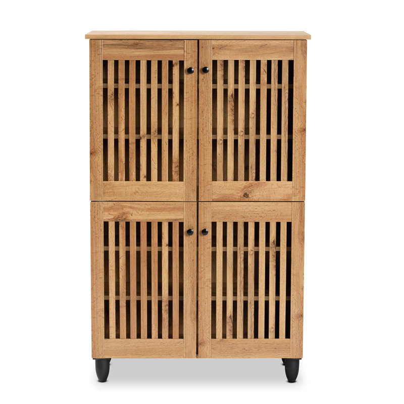 18 Pair Shoe Storage Cabinet