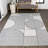 Erkin Mid-Century Modern Geometric Lines Reversible Machine-Washable Navy/Cream Indoor/Outdoor Rug-286190824