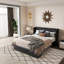 Lit escamotable avec tiroirs de rangement pour chambre d'amis, salon, cadre de lit moderne pour chambre à coucher