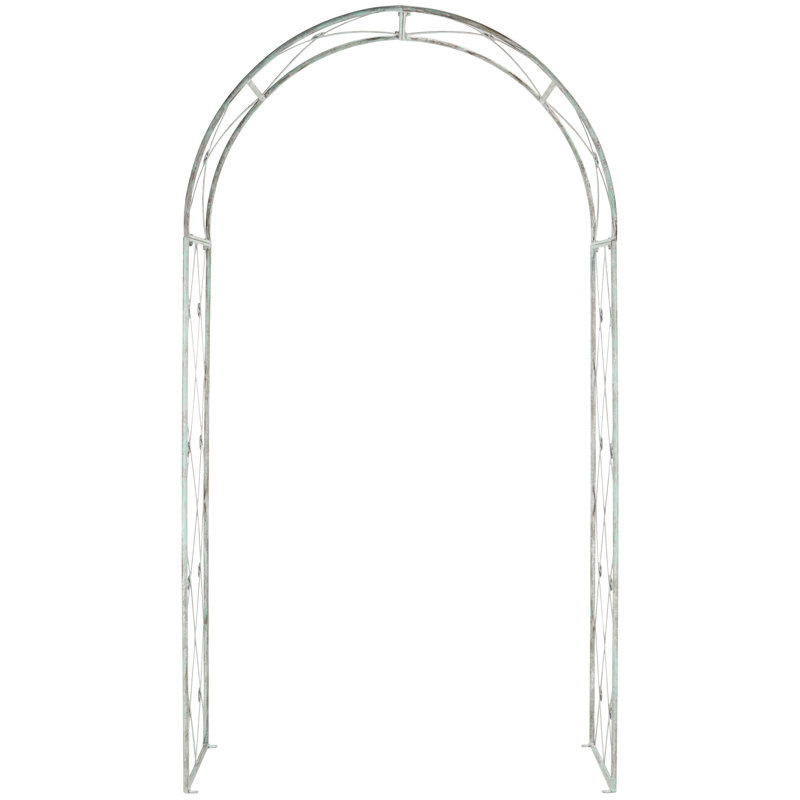 15.7'' W x 54.3'' D Iron Arbour, Antique Dark Green