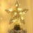 Star Tree Topper with LED Lights