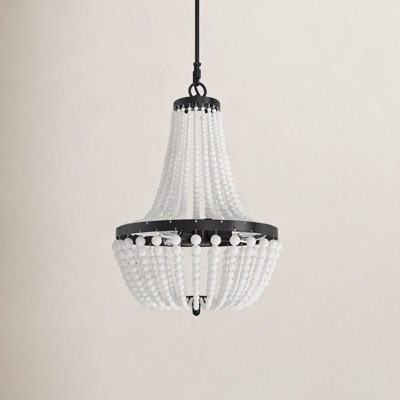 Conway Wrought Iron 3-Light Chandelier