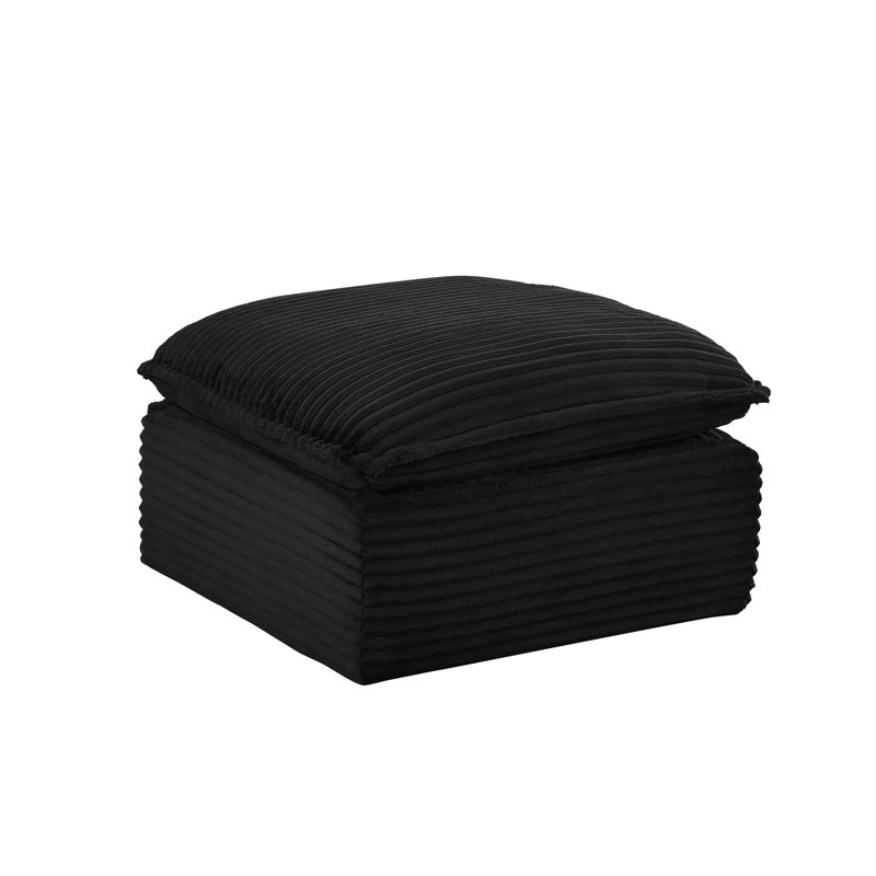 Plush & Customizable Cloud Modular Sectional Couches: Convertible L-Shape Living Room Sofa With Detachable Ottoman, Versatile 2-6 Seat Configurations In Soft Corduroy