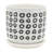 S/2 5/6" Aztec Planter W/ Saucer