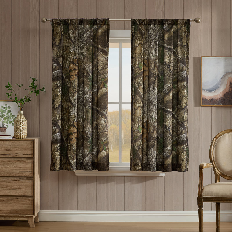 Realtree APX Window Panel Pair, 40" W x 63" L