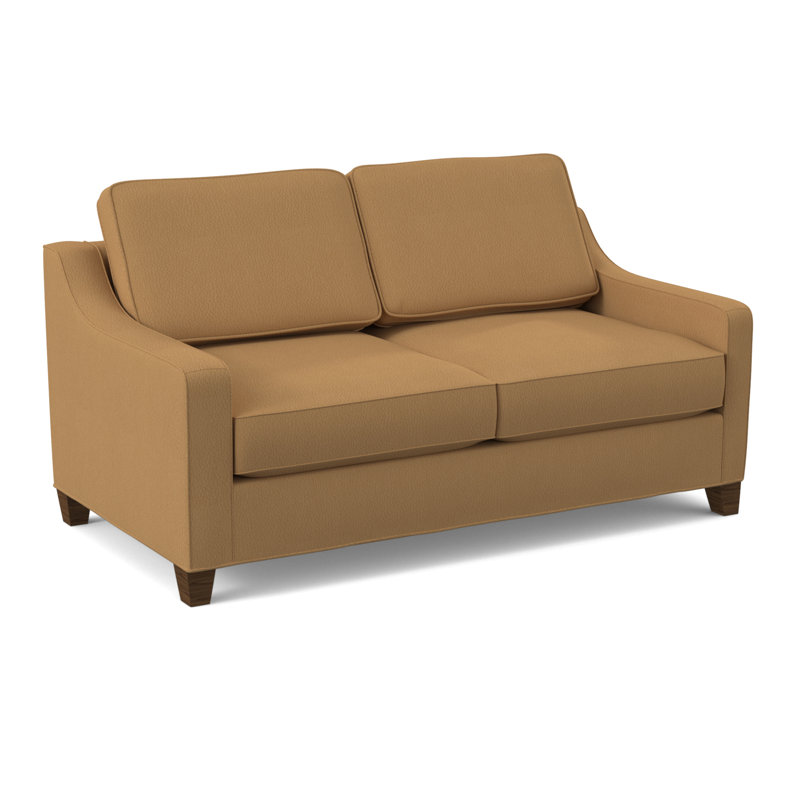 Clark 74" Square Arm Sofa with Reversible Cushions, Cafelle, Dillon Luggage