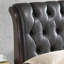 Grand lit de rangement, cappuccino