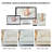 77" Modern Sofa Modular Sectional with Ottomans and Sleeper Function-1706172733
