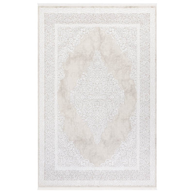 Ryen Tencel Oriental Indoor Rug