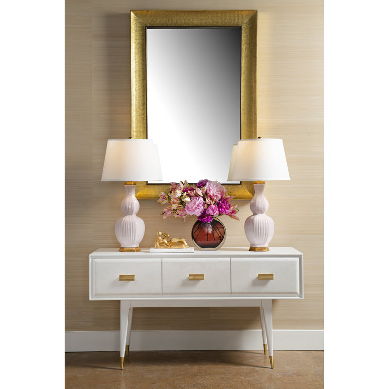 Delft Table Lamp, Pink