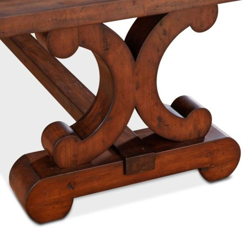 Grassroots Solid Wood Dining Table, 31"H x 144"L x 108"W