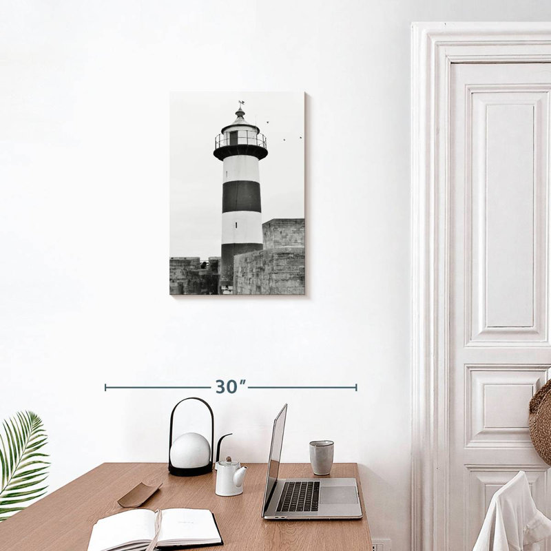 Phare du château Aletra Southsea, H 24 po x l 16 po