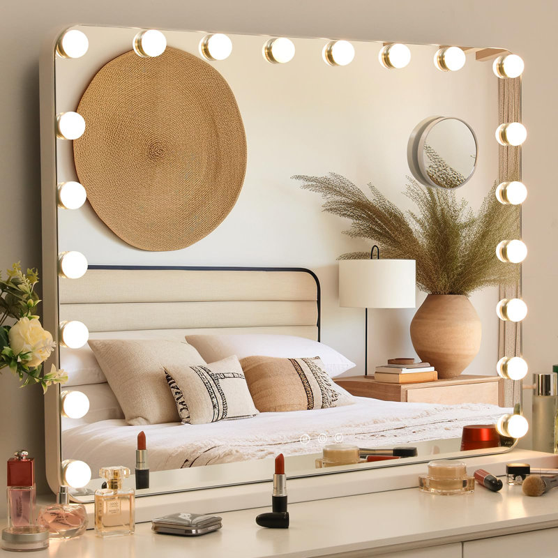 Cushenilt Iron Square Dresser Mirror