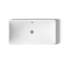 Iron Plains Metal Rectangle Dual Mount Bathroom Sink with Overflow-1271659784