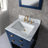 Doucette 24'' Single Bathroom Vanity with Stone Top-224444132