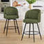 Tabouret de comptoir pivotant H 26 po avec structure en métal-938171310-937624276