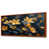 Toile avec cadre flottant brun