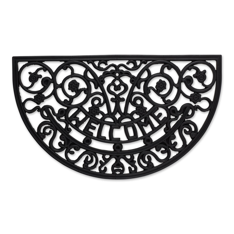 Maggiemae Non-Slip Geometric Outdoor Doormat