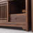 Solid Pine Wood TV Stand-106814506