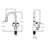 Westbrass Pull Down Spray Touch Kitchen Faucet-59881595