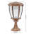 13.78'' Solar Powered Integrated LED Outdoor Table Lamp