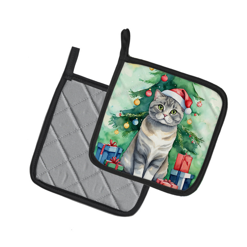 Paire de porte-pots Scottish Fold