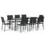 Coffeyville 8 - Person Wicker Patio Dining Set with Rectangular Table