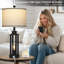 Ensemble de lampe de table avec lanterne et ports USB 27,5 "Cochranville-88636472-88636473