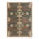 Barnesville Geometric Machine Made Power Loom Polypropylene Indoor / Outdoor Area Rug in Multi/Blue/Brown/Orange/Green