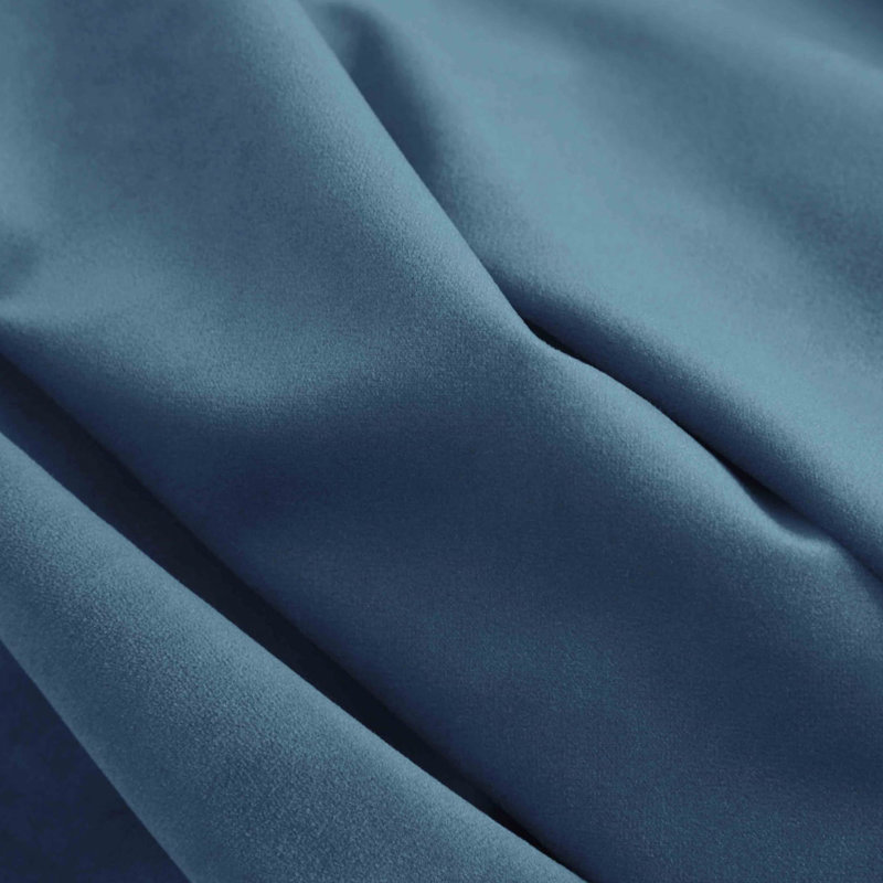 Macdoel Room Darkening Curtain Pair, Blue