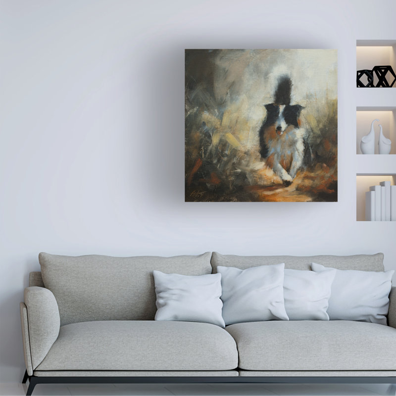 Art sur toile, bolle John, H 14 po x l 14 po
