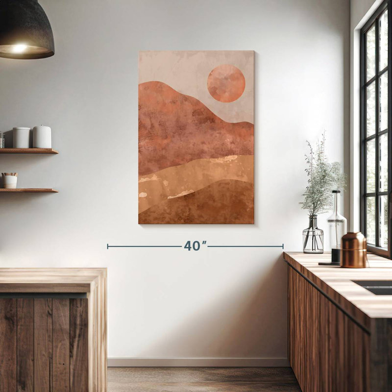 Avery Simple Mountain, 39" H x 26" W