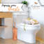 Porte-brosse autoportant en métal 10,98 po