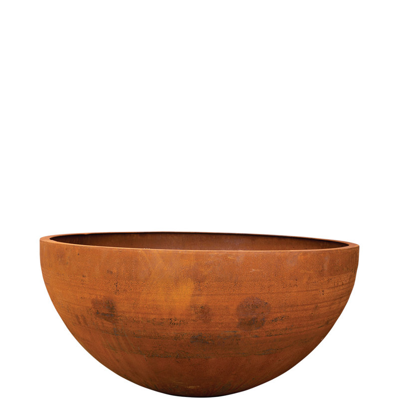 39.5 in. Duran Bowl Planter, 19" H x 39.5" W x 39.5" D