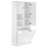 Tall Storage Cabinet With Adjustable Shelves And Flip-Out Basket-1097786944