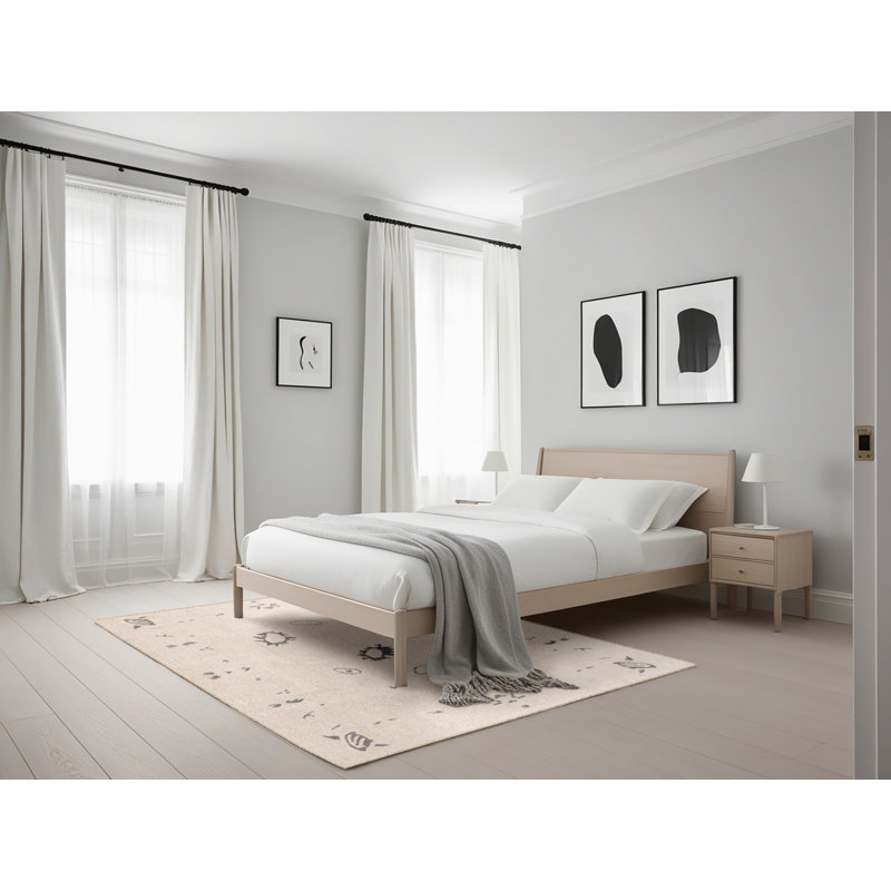 Tapis abstrait moderne 4341, Rectangle 5 pi x 7 pi