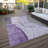Chinu Washable Abstract Indoor / Outdoor Rug-1609208760
