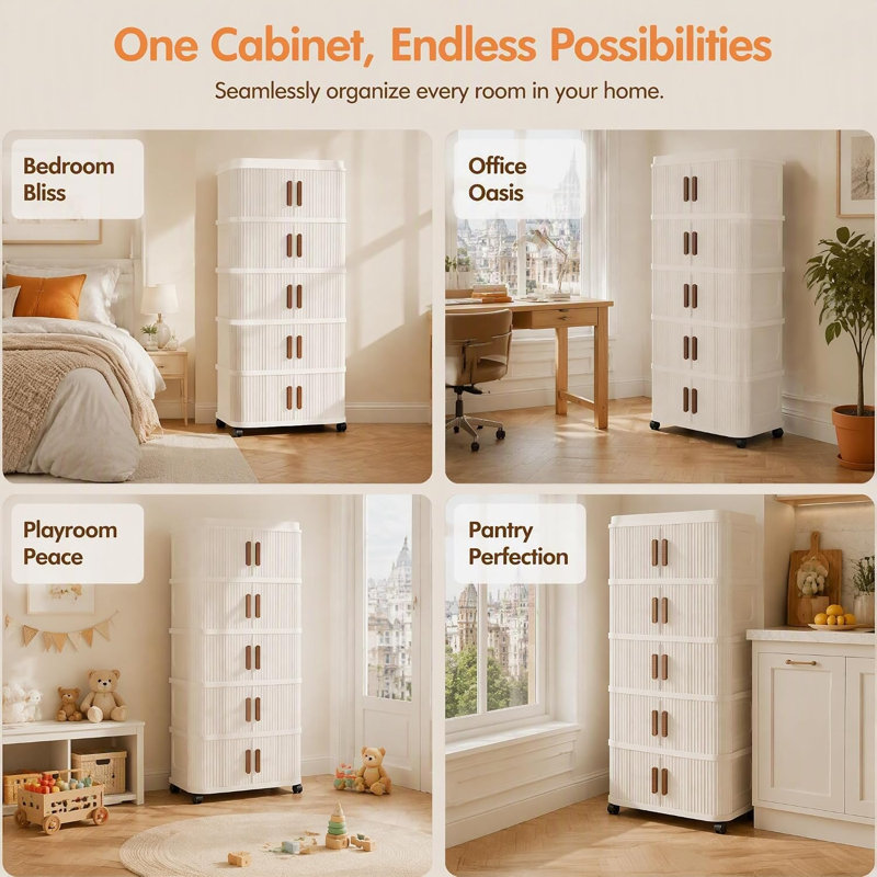 5 Drawer Storage Drawer