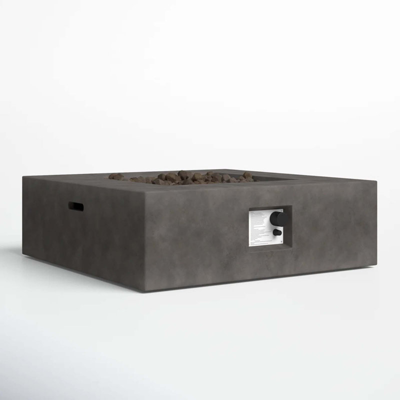 Concrete Outdoor Fire Pit Table
