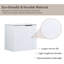 Meuble-lavabo simple 22,47 po avec plateau en céramique Coupar-1402521120