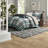 Comfortable Full Bedding Sets, Microfiber 9 Piece Plaid, Modern Home Style