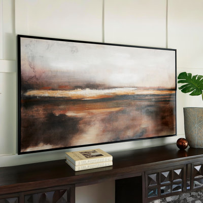 Floater Frame Painting on Canvas