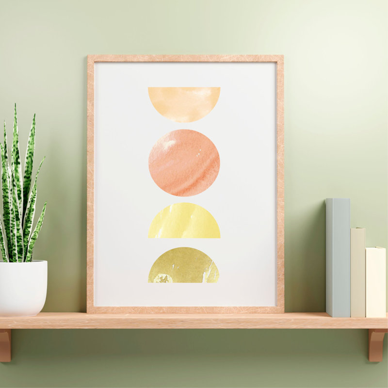 Circles Geometric - Print on Plastic / Acrylic