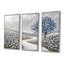 Ensemble de salon d'art mural campagne Blooms I - Cornflowers-748446101-748446102
