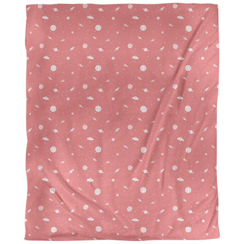 Tissu d’espace extérieur, Rouge, L 60 po x l 36 po, Polyester filé